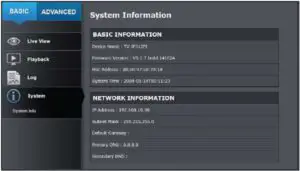 System Information fig 1