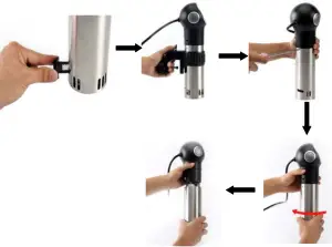 COSTCO SV96 Sous Vide Vacuum Cooking Machine - assembled machine