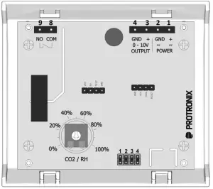 PROTRONIX Room Sensor NL ECO CO2 - Electronic board