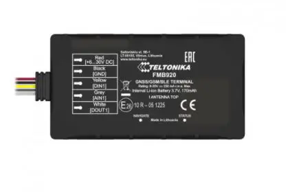 Teltonika Fmb920 Small And Smart Tracker User Manual Teltonika Fmb920 Small And Smart Tracker User Manual