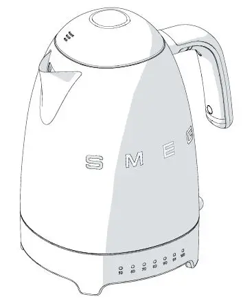 smeg KLF04 Variable Temperature Kettle image