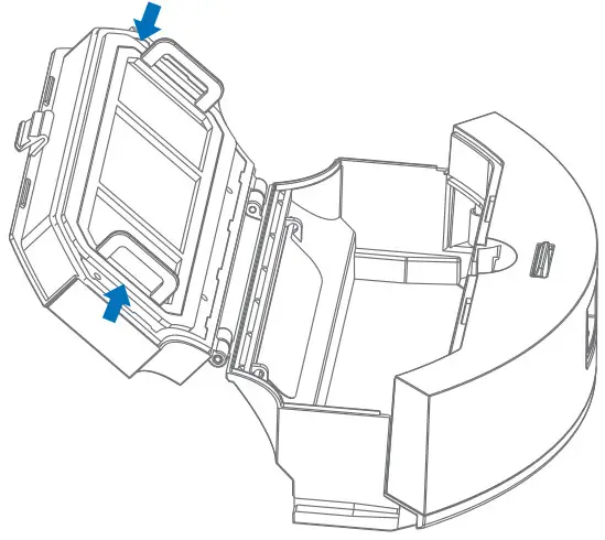 Suzhou 360 Robotic Technology P7 360 Robot Vacuum Cleaner - box and take