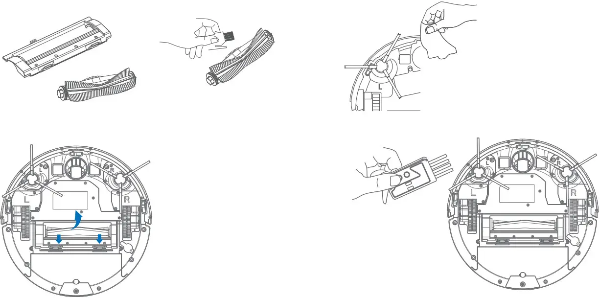 Suzhou 360 Robotic Technology P7 360 Robot Vacuum Cleaner - cleaning