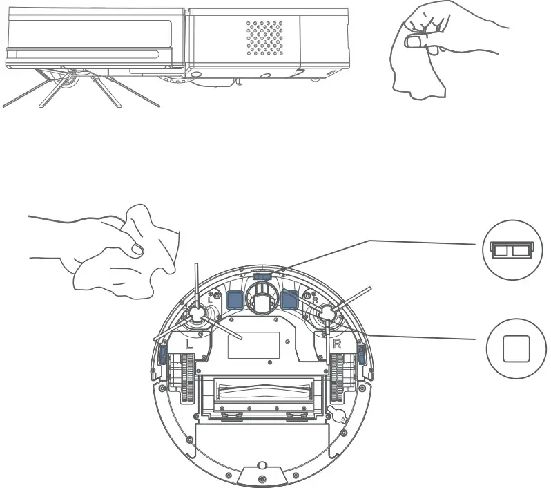 Suzhou 360 Robotic Technology P7 360 Robot Vacuum Cleaner - cleaning2
