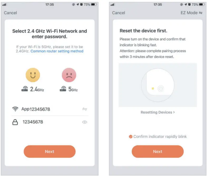 Suzhou 360 Robotic Technology P7 360 Robot Vacuum Cleaner - press the devices