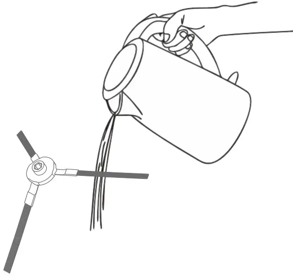 Suzhou 360 Robotic Technology P7 360 Robot Vacuum Cleaner - water