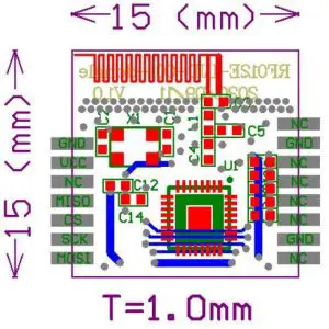Shenzhen Nicent Electronics RF007B Remote Control - Receiving module