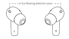 Baseus SIMU S2 ANC True Wireless Earphones With Charging Case - ANC function switch 2