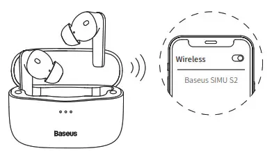 Baseus SIMU S2 ANC True Wireless Earphones With Charging Case - Initial use 2