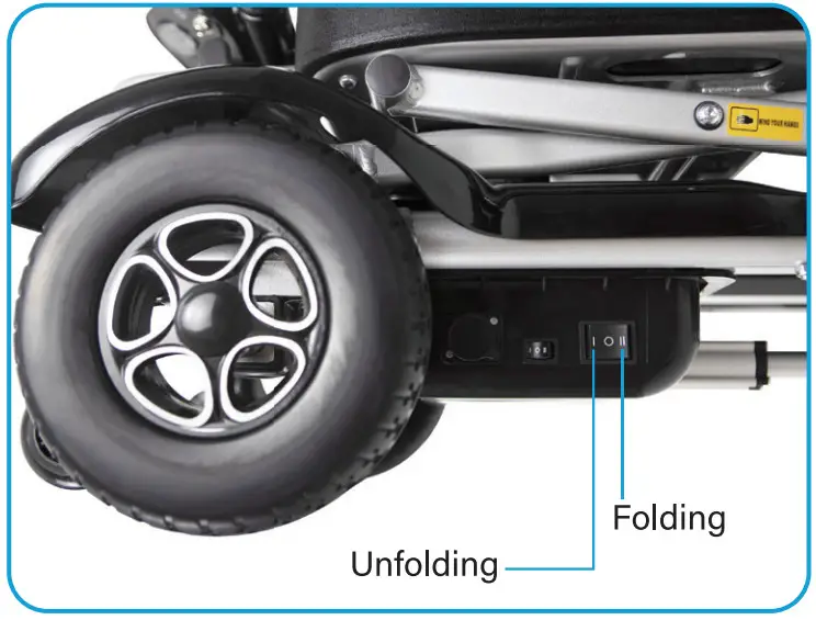 vive MOB1030 Folding Scooter - ASSEMBLY 6