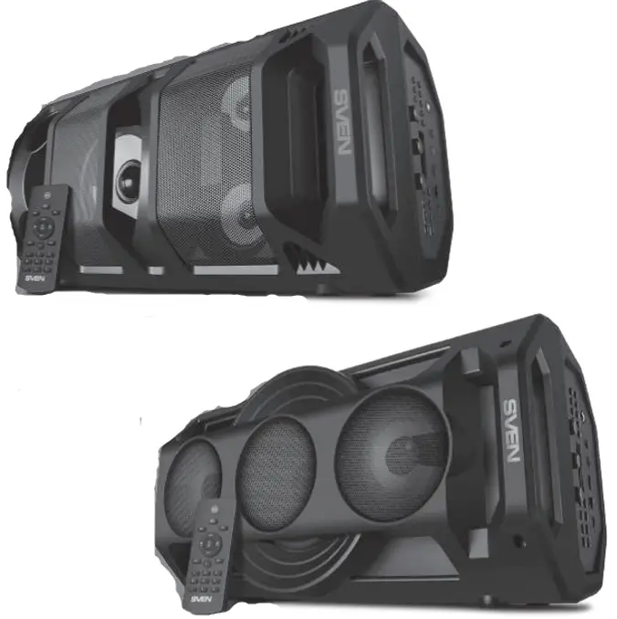 SVEN PS 670 Portable Speaker System with Bluetooth and FM Radio