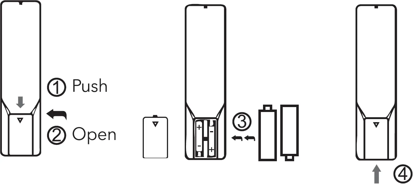 Open the Battery Compartment Cover