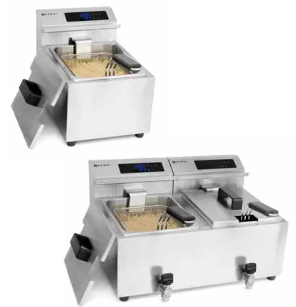 HENDI 207345 Deep Fryer Master Cook Digital