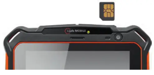 INSTALLATION OF THE MICRO SIM CARD 1