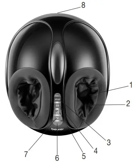 beurer FM 90 Foot Massager - description