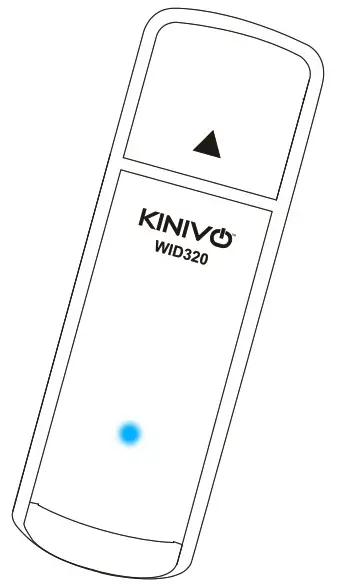 KINIVO WID320 Wireless N USB Adapter