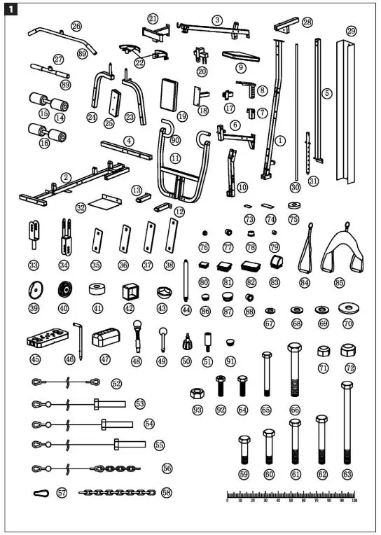 KAYOBA 003153 Home Gym Exercise Machine-1
