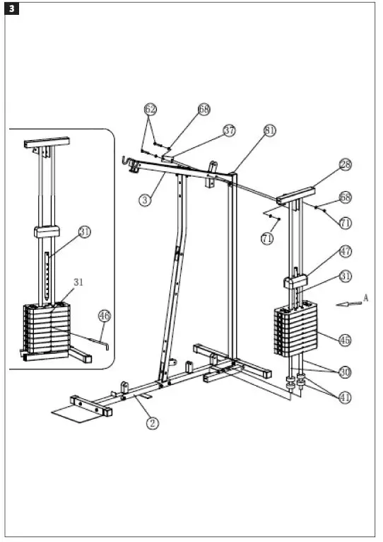 KAYOBA 003153 Home Gym Exercise Machine-3