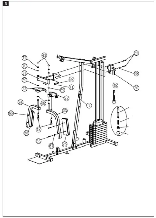 KAYOBA 003153 Home Gym Exercise Machine-4