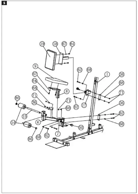 KAYOBA 003153 Home Gym Exercise Machine-5