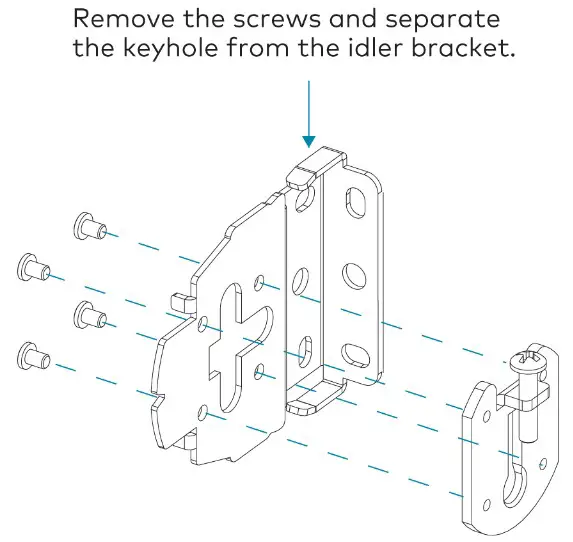 CRESTRON CS SHADE-ROLLER BATT Window Shading Solution -Side Wall Mount to Left Side Wall Mount