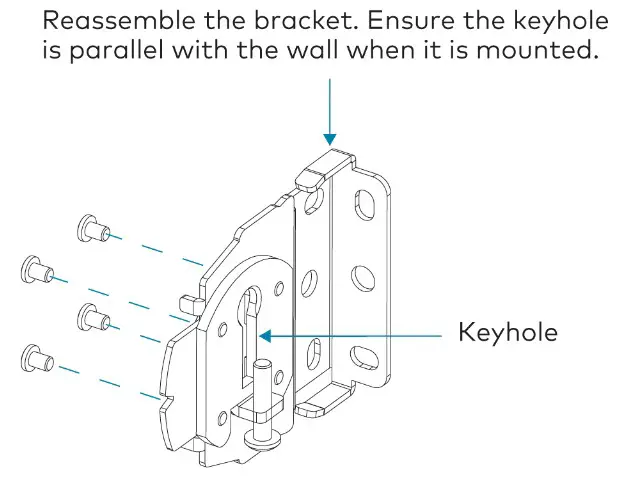 CRESTRON CS SHADE-ROLLER BATT Window Shading Solution - Side Wall Mount to Left Side Wall Mount