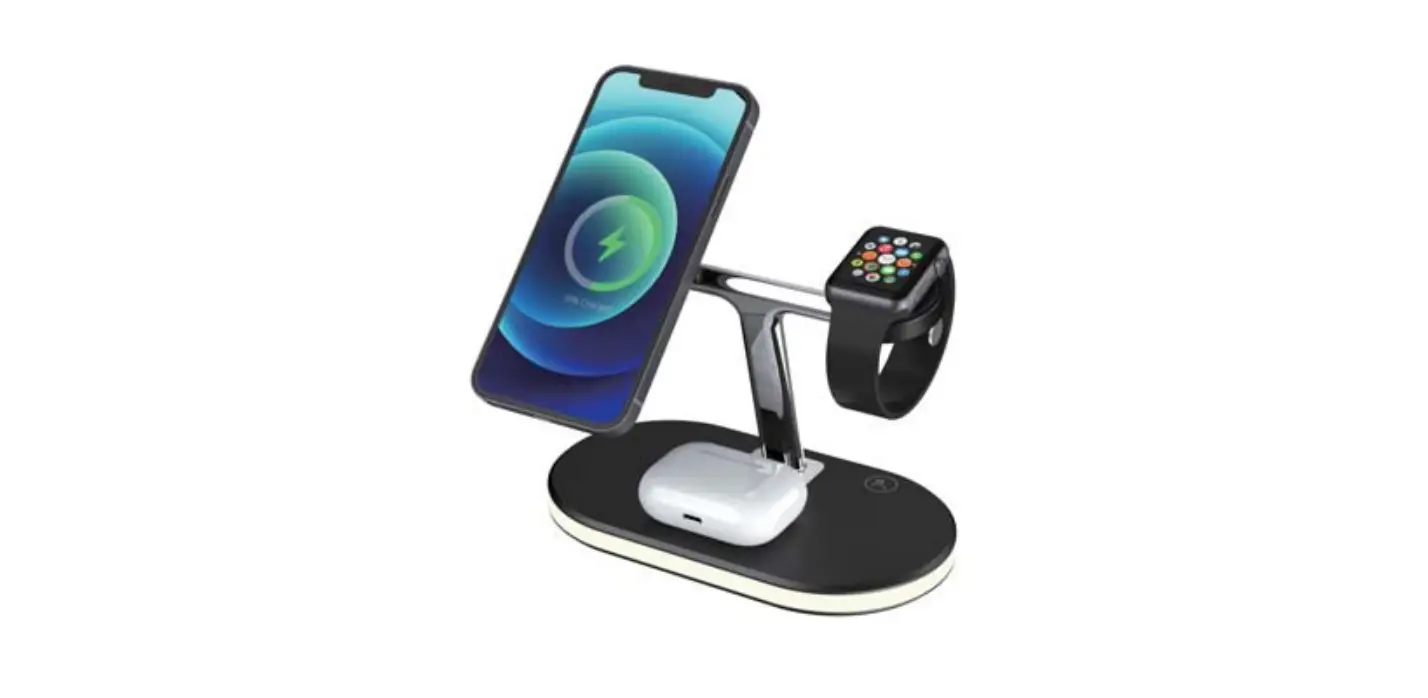 Shenzhen Aibaoke Electronic Technology Abkc300 3-in-1 Magnet Wireless Charger 15w User Manual