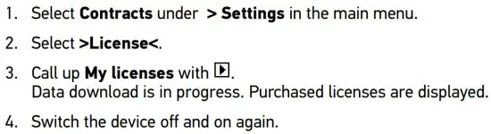 FIG 13 Connect the device with the HGS server