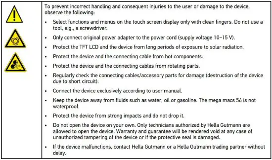 FIG 2 Safety Precautions for the mega macs 56.JPG