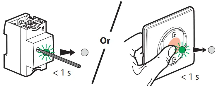 legrand ZLGP16 Wireless and Batteryless Wake Up Sleep Control-fig3