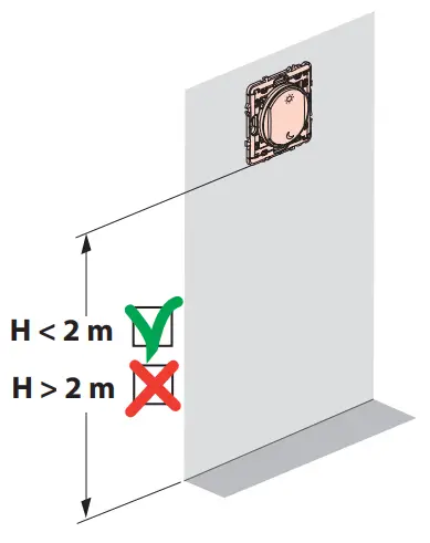 legrand ZLGP16 Wireless and Batteryless Wake Up Sleep Control-fig6