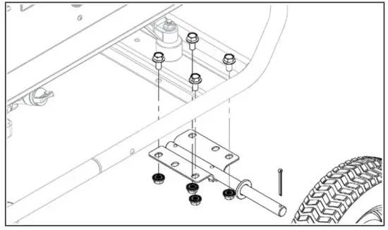 KOHLER PRO 6.4 Portable Generator - Wheel Kit