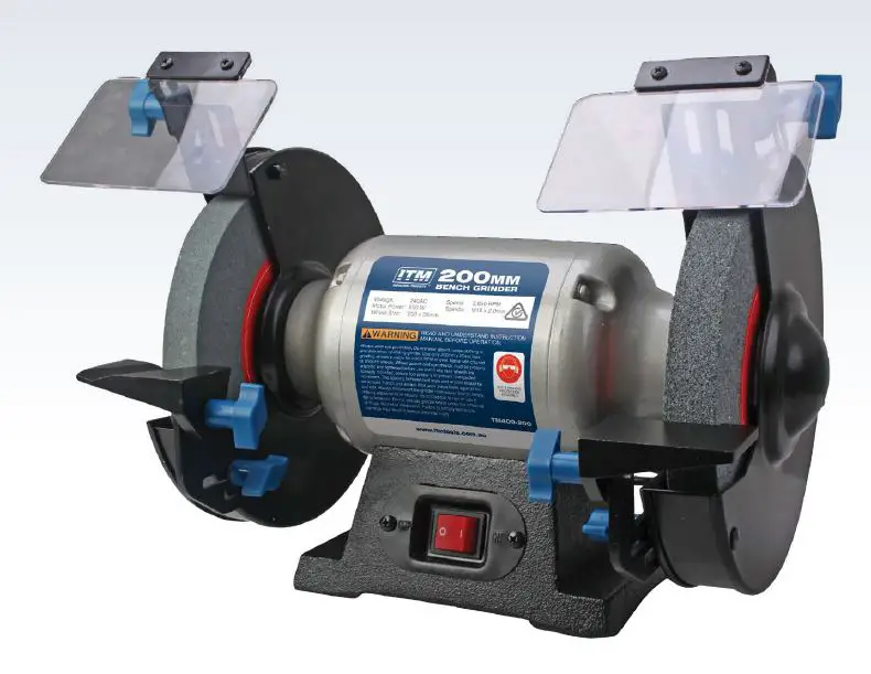 ITM-TM400-200-200MM-Industrial-Bench-Grinder