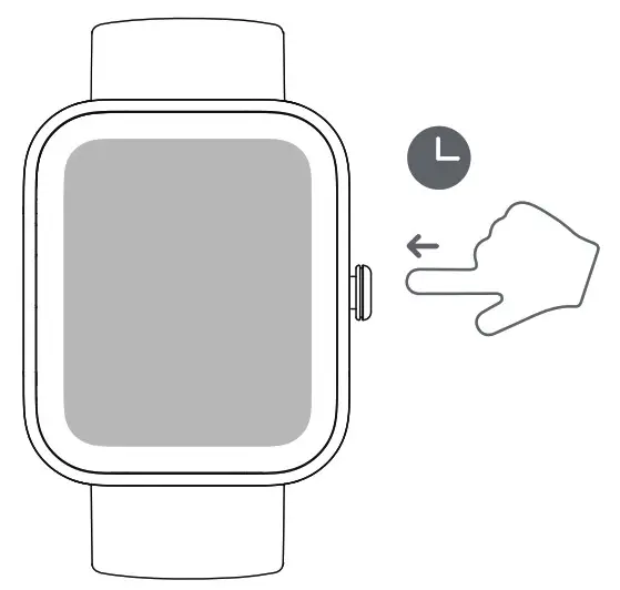 K F ID206 Smart Watch - off