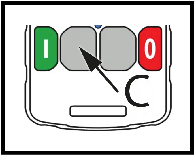 Elca ATMILS915 Transmitting Unit - START button