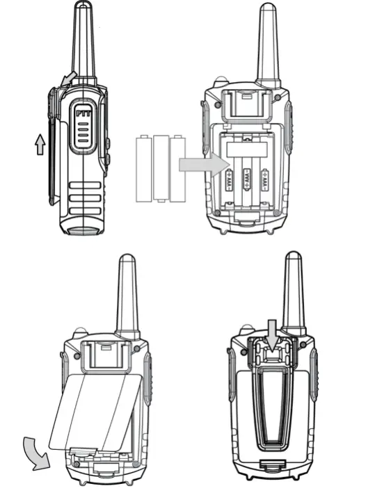LEETEL-10-Long-Rang-Up to 5-Miles-with-22-Channels-2 way-radios-fig3