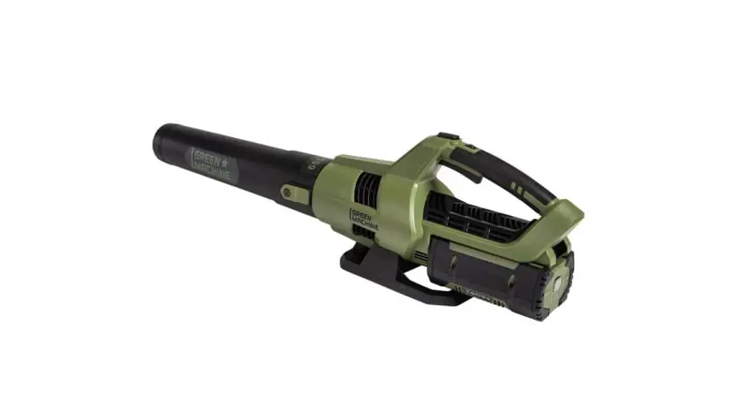 Green Machine Gmlb6200 62v Cordless Axial Blower Variable Speed Brushless Motor User Manual