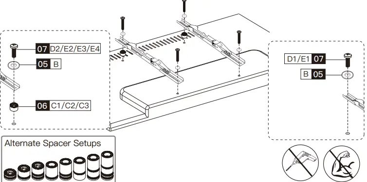 PERLESMITH PSXF4 TV Wall Mount-fig17