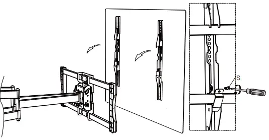 PERLESMITH PSXF4 TV Wall Mount-fig32