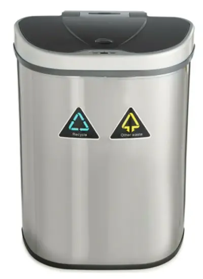 VonHaus 3000007 70L Recycling Sensor Bin