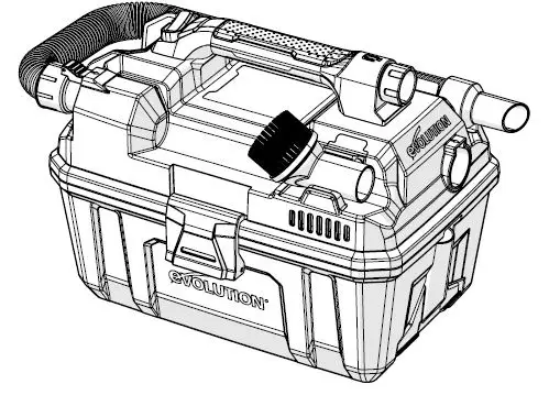 evolution-R1- VAC-Li-18V-Li-Ion-EXT-Cordless-Wet-&-Dry-Vacuum-PRODUCT