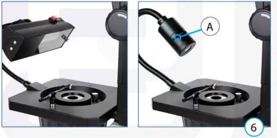 euromex NexiusZoom Trinocular Gemology Microscope - Image 11