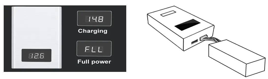 FLY WING FW450 Helicopter-.Charging