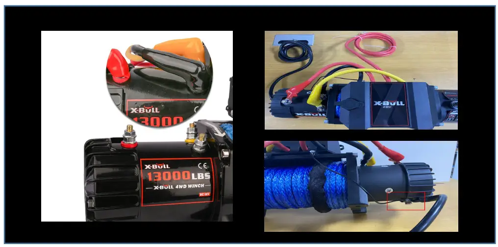 X-BULL 13000 LBS Synthetic Rope Electric Winch-2