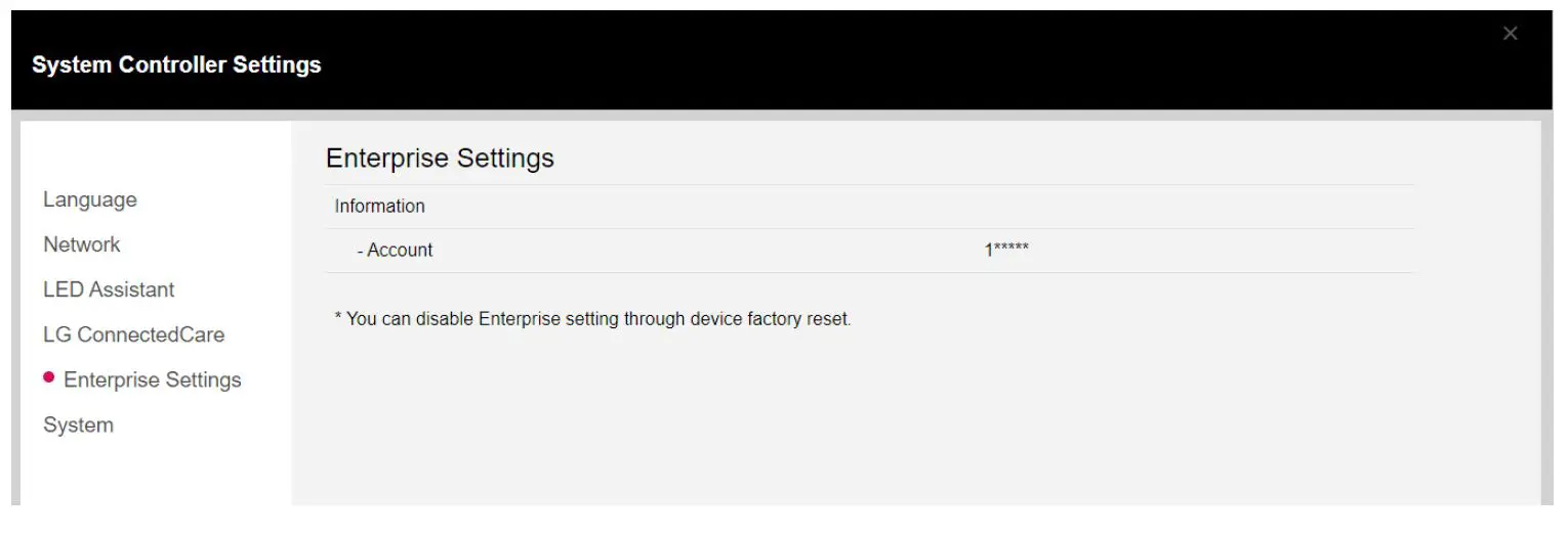LG Digital Signage (MONITOR SIGNAGE) webOS 4.0 fig 22