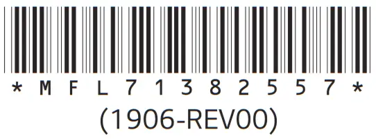 LG 49UT640S0UA Smart LED TV - Bar Code
