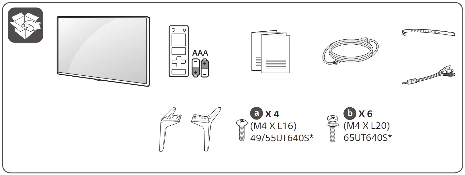 LG 49UT640S0UA Smart LED TV - Fig