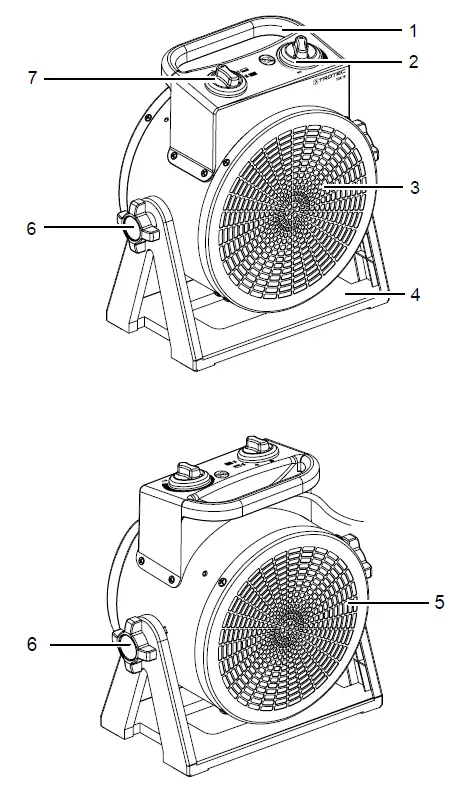 TROTEC-TDX-10-Ceramic-Fan-Heater-fig-2