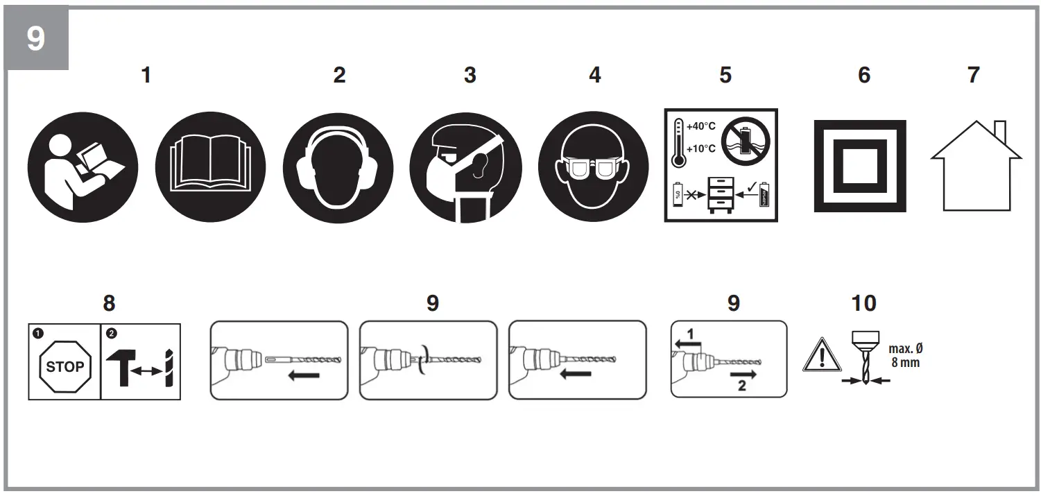Einhell TE HD 18 Li Cordless Hammer Drill - fig