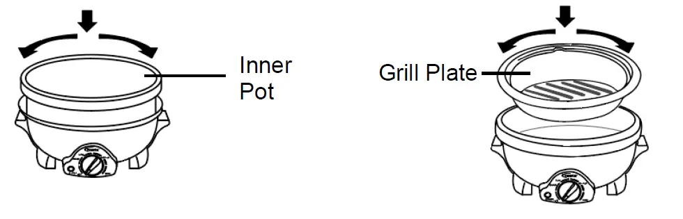 PowerPac -PPMC181 2-in-1- Multi- Cooker- with -Steamboat- and- BBQ -Function -15